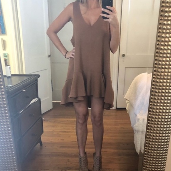 Free People Peplum Swing Dress - Picture 3 of 3